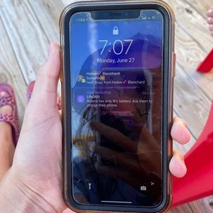 iPhone XR in black